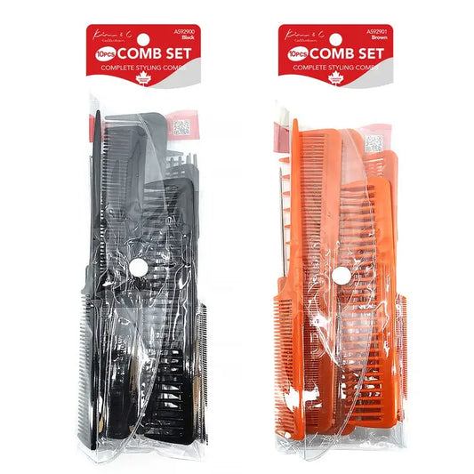 Kim & C 10pcs Comb Set